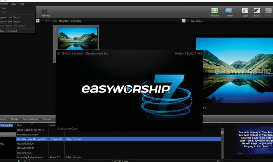 Download EasyWorship 7 Crackeado 2024 Gratis em Portugues